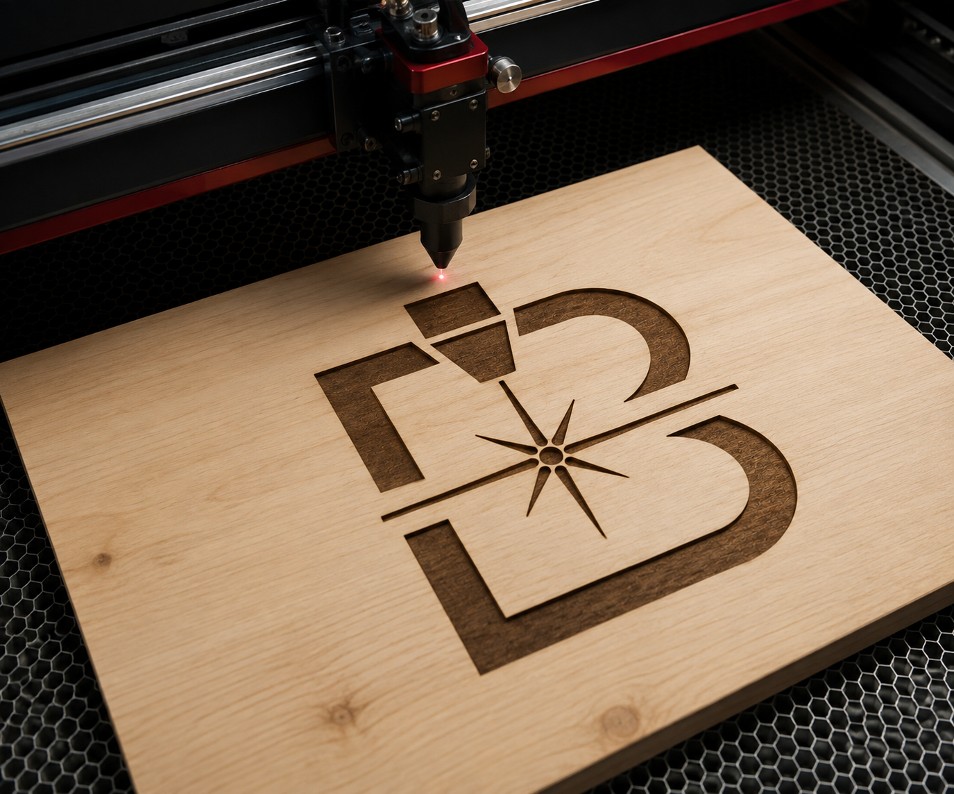 Clean, precise laser engraving achieved with BEAMTUNE calibration settings