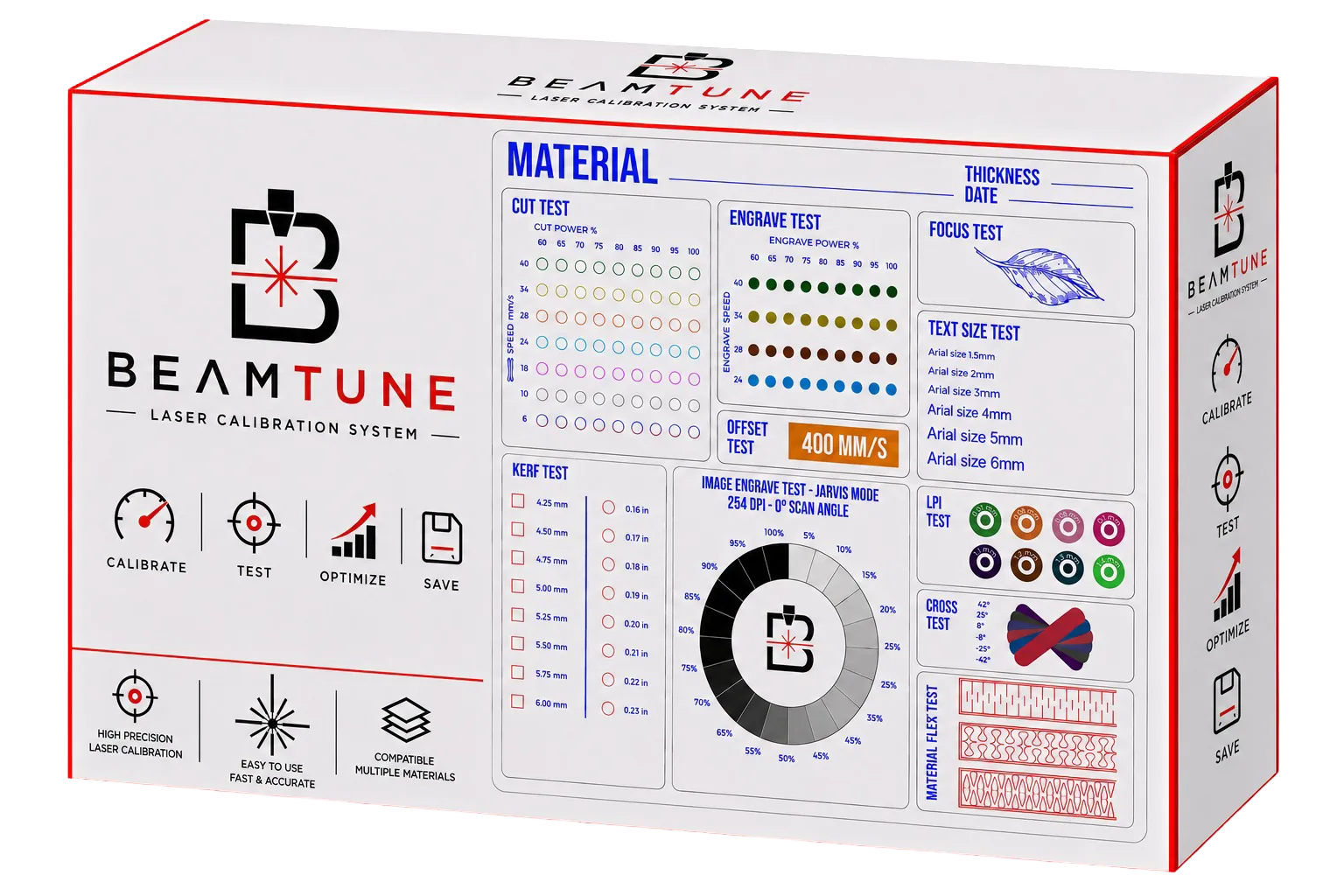 BEAMTUNE Laser Calibration System box